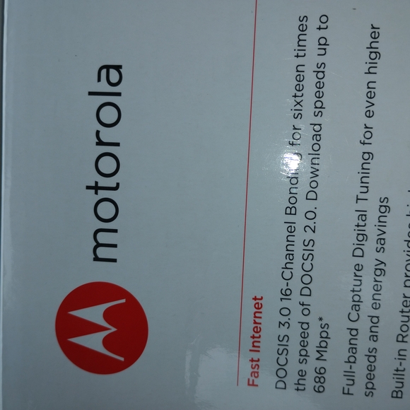 Motorola Cable Modem Box - Picture 2 of 12